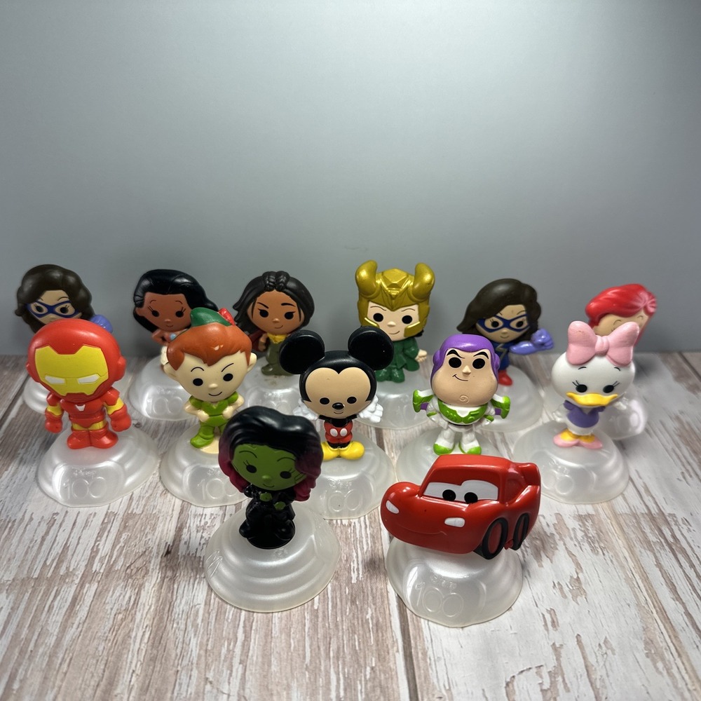 Mcdonald's Happy Meal Toys Disney 100 Years Celebration Lot Of 12